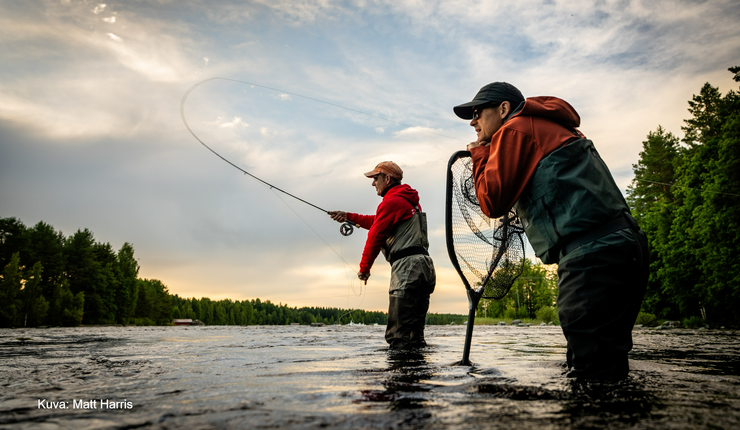 Kuvituskuva kalastajista